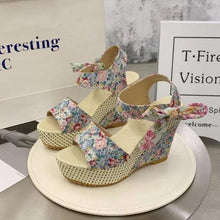 Load image into Gallery viewer, New Modern Women Wood High Heels Sandals Elegant Stylish Design Summer Womens Shoes