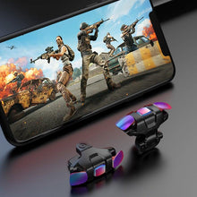 Load image into Gallery viewer, New Phone Mobile Gaming Trigger Fire Button Handle Shooter Game Joysticks Gamepad For Fire Shooting Controller Mobile Game Controllers, iOS & Android Controller, Aim Trigger Fire Buttons Shooter Sensitive Joystick, Portable Controller Gamepad