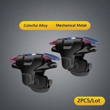 Load image into Gallery viewer, New Phone Mobile Gaming Trigger Fire Button Handle Shooter Game Joysticks Gamepad For Fire Shooting Controller Mobile Game Controllers, iOS & Android Controller, Aim Trigger Fire Buttons Shooter Sensitive Joystick, Portable Controller Gamepad