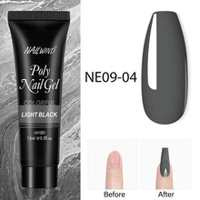 Load image into Gallery viewer, New Poly Nail Polish Gel Extension Glitter Gel Nails Manicure Design UV Reflective Diamond Shine