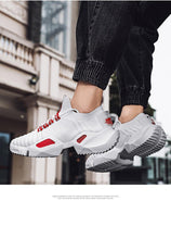 Load image into Gallery viewer, New Running Breathable Men's Sneakers Fashion Men Jogging Sports Lightweight Casual Fashion Height Increasing Casual Outdoor High Quality Mesh Jogging Non Slip Sneakers