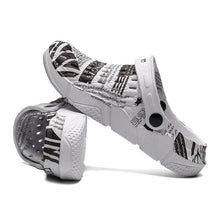 Load image into Gallery viewer, New Sandals Hole Shoes Couple Home Summer Hollow Out Mens And Womens Beach Flat Clogs Classic Mules Anti-Skid Rubber Sole Slip On Summer Arch Support Slippers
