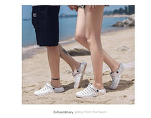 Load image into Gallery viewer, New Sandals Hole Shoes Couple Home Summer Hollow Out Mens And Womens Beach Flat Clogs Classic Mules Anti-Skid Rubber Sole Slip On Summer Arch Support Slippers