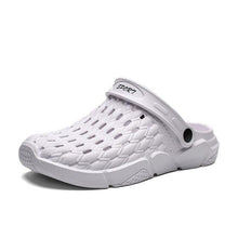 Load image into Gallery viewer, New Sandals Hole Shoes Couple Home Summer Hollow Out Mens And Womens Beach Flat Clogs Classic Mules Anti-Skid Rubber Sole Slip On Summer Arch Support Slippers