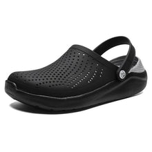 Load image into Gallery viewer, New Sandals Mens Hole Shoes Women Sandals Clogs Unisex Garden Shoes Gray Water Shoes Lightweight Sandals Slip On Summer Beach Pool Shower Shoes