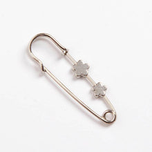 Load image into Gallery viewer, New Simple Trendy Popular Rhinestone Decoration Buckle Lapel Pin Brooches Women Cardigan Coat Sweater Costume Safety Pin Jewelry Brooches and Pins for Women in Multiple Styles Beautiful Safety Pins for Clothing