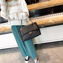 Load image into Gallery viewer, Women Pu Leather Shoulder Bag Fashionable Designer Luxury Female Large Capacity Crossbody Bag