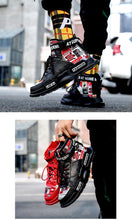 将图片加载到图库查看器,New Sport Mens High Quality Sneakers Breathable Lightweight Red Basketball Luxury Fashion Running Sneakers Non Slip Tennis Sport Athletic Walking Workout Sneakers