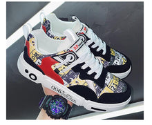 Load image into Gallery viewer, New Sports Mens Flats Sneakers Modern Design Man Running Shoes Mixed Colors Fashion Sports Black Popular Style Running Casual Walking Sneakers