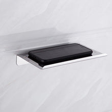Load image into Gallery viewer, NEW Stainless Steel Toilet Paper Holder BathroomPaper Phone Holder Shelf Towel Roll shelf Accessories Toilet Paper Holder with Phone Shelf Aluminum Bathroom Accessories Tissue Roll Dispenser Storage Rack Wall Mounted Modern Paper Towel Adapter