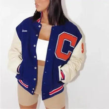 Load image into Gallery viewer, New Stunning Winter Printed Casual Loose Long Sleeve Windbreaker Jacket Trend Hooded Jacket Fashion For Women And Girls