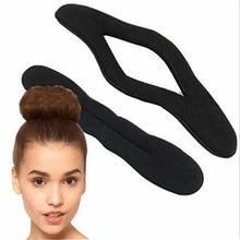 Load image into Gallery viewer, New Style Black Hair Styling Bun Curler Classic Magic Hair Bun Maker Foam Sponge Bun Twist Hair Shaper For Women