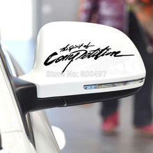 将图片加载到图库查看器,New Style Car Styling Creative The Spirit of Competition Sport Style Car Body Car Front Cover Sticker Decal Reflective Sticker Auto Light Eyebrow Reflective Decals Car Bumper Stickers Decorative Rear Mirror Vinyl Decal