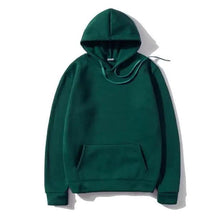 Load image into Gallery viewer, New Stylish Hoodies Sweatshirts Men Fashion Solid Color Red Black Gray Pink Autumn Winter Fleece Hip Hop Hoody Male Solid Color Winter Warm Sweaters For Women Knit Pullover Tops Solid Color Loose Fashion Long Sleeve Blouse