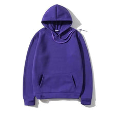 Load image into Gallery viewer, New Stylish Hoodies Sweatshirts Men Fashion Solid Color Red Black Gray Pink Autumn Winter Fleece Hip Hop Hoody Male Solid Color Winter Warm Sweaters For Women Knit Pullover Tops Solid Color Loose Fashion Long Sleeve Blouse