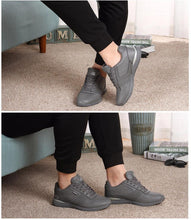 将图片加载到图库查看器,New Stylish Mens Walking Shoes Lace Up Sport Outdoor Jogging Athletic Shoes Comfortable Sneakers Running Lace Up Athletic Sneakers Outdoor Walking Mens Comfortable Fashion Design