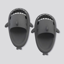Load image into Gallery viewer, New Summer Slippers Lovely Shark Shape Slides Outdoor Women Shoes Kids Children Flip Flops Lightweight Open Toe Beach Pool Slides Sandals Shark Shower Slipper Toddler Non-Slip Summer Slippers Water Shoes