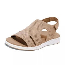 将图片加载到图库查看器,New Summer Women Sandals Shoes Blue Casual Woman Flats Buckle Strap Fashion Beach Shoe Modern Slide Square Open Toe One Band Cute Slip On Flat Dressy Casual Summer Sandals