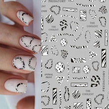 将图片加载到图库查看器,New Super Thin Self-Adhesive Letter 3d Nail Decal Stickers Manicure Nail Art Decoration Accessories Holographic Old English Character Nail Self-Adhesive Sticker English Font Design Manicure Design Water Sliders Decorations Accessories