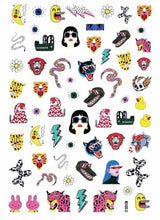 将图片加载到图库查看器,New Super Thin Self-Adhesive Letter 3d Nail Decal Stickers Manicure Nail Art Decoration Accessories Holographic Old English Character Nail Self-Adhesive Sticker English Font Design Manicure Design Water Sliders Decorations Accessories