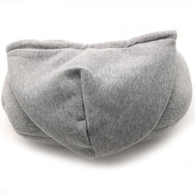 Load image into Gallery viewer, New Travel Hooded U-Shaped Pillow Cushion Car Office Airplane Head Rest Neck Neck Pillow Inflatable Travel Pillow Comfortably Supports The Head Support U-Shaped Luxury Memory Foam Neck Travel Pillow with Hoodie Neck Pillow