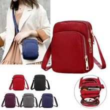 Load image into Gallery viewer, New Trendy Crossbody Zipper Shoulder Bag For Ladies And Girls Multifunction Handbag Wrist Purse For Females