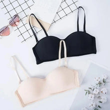 Load image into Gallery viewer, New Trendy Invisible Bras Bralette Underwear Women's Push Up Strapless Bra Wedding Brassiere Underwired Back 1/2 Cup