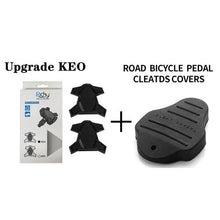 Load image into Gallery viewer, New Upgrade Road Bike Clipless Pedal Platform Adapter Convert For Look System Bicycle Clip Pedal Adaptor Converts Clipless Into Flat Pedals No Cleats Needed Adding Grip And Comfort