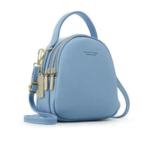 Load image into Gallery viewer, New Versatile Big Capacity 3 Layer Women Backpack Fashionable Small Backpack For Ladies Soft Leather Shoulder Crossbody bag for Female