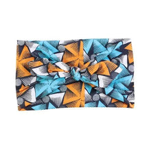 Load image into Gallery viewer, New Vintage African Print Stretch Bandana Head Wrap Long Scarf satin Floral Women Party Turban Headwear Cap Hair Accessories