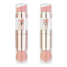 Load image into Gallery viewer, New Vintage Style 4 In 1 Makeup Brushes For Foundation, Eyebrow Shadow, Eyeliner Blush Powder, Brush Cosmetic And Concealer Professional Makeup Brush