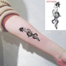 Load image into Gallery viewer, New Waterproof Temporary Sticker Tattoo Flame Heart Star Element Body Art Cute Small Tattoos For Kids Womens