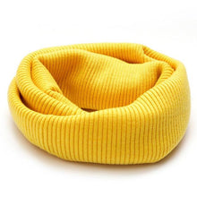 Load image into Gallery viewer, New Winter Autumn Solid Color Soft Cashmere Knit Ring Scarves Neck Warmer Elastic Neck Gaiter Head Wrap Headwear Comfort Collar Female Winter One Loop Scarf For Women