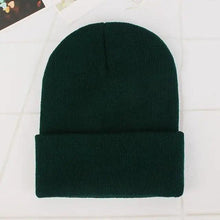 Load image into Gallery viewer, New Winter Hats for Women Men Beanies Knitted Solid Cool Hat Girls Autumn Female Beanie Warm Bonnet Casual Cap For Winter Knitted Autumn Winter Cap Warm Elastic Winter Women and Men Hat