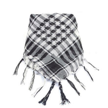 将图片加载到图库查看器,New Winter Women Men Windproof Warmer Military Scarf Muslim Hijab Unisex Scarves Tassel Desert Arab Keffiyeh Shawl Scarf Military Shemagh Tactical Desert Keffiyeh Head Neck Scarf Arab Wrap with Tassel