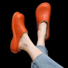 将图片加载到图库查看器,New Winter Women Slipper Soft Bottom Plush Home Shoes Slippers Indoor Waterproof Non-Slip Memory Foam Comfy Fluffy Fur Memory Foam Boots House Shoes Thick Sole 6cm