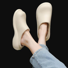 将图片加载到图库查看器,New Winter Women Slipper Soft Bottom Plush Home Shoes Slippers Indoor Waterproof Non-Slip Memory Foam Comfy Fluffy Fur Memory Foam Boots House Shoes Thick Sole 6cm