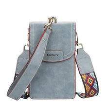 将图片加载到图库查看器,New Women Fashionable Multifunction Shoulder PU Leather Large Capacity Phone Crossbody Purse - Designer Female Purse