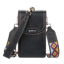 将图片加载到图库查看器,New Women Fashionable Multifunction Shoulder PU Leather Large Capacity Phone Crossbody Purse - Designer Female Purse