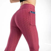 将图片加载到图库查看器,New Women Fitness Pocket Push Up Leggings Workout High Waist Legging For Running Gym Leggings Pants Women Clothing
