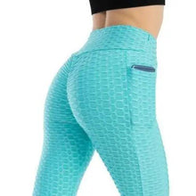 将图片加载到图库查看器,New Women Fitness Pocket Push Up Leggings Workout High Waist Legging For Running Gym Leggings Pants Women Clothing