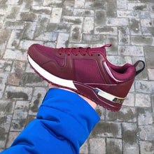 将图片加载到图库查看器,New Women's Breathable Sneakers Fashion Autumn Running And Walking Lace-up Breathable Casual Comfortable Walking Footwear Fashion New Lightweight Sneakers