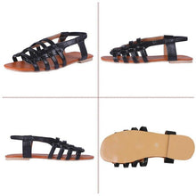 Load image into Gallery viewer, New Women Summer Casual Slides Comfortable Flax Slippers Striped Bow Linen Flip Flops Platform Flat Sandals For Women Casual Summer Cute Open Toe Ladies Sandals