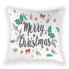 将图片加载到图库查看器,New Year Christmas Decorations Pillows Cover Christmas Décor for Home Christmas Tree Snowflake Snowman Reindeer Home Decor Throw Pillow Case Cushion Cover Santa Merry Christmas Gift Xmas 45x45cm