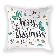 将图片加载到图库查看器,New Year Christmas Decorations Pillows Cover Christmas Décor for Home Christmas Tree Snowflake Snowman Reindeer Home Decor Throw Pillow Case Cushion Cover Santa Merry Christmas Gift Xmas 45x45cm