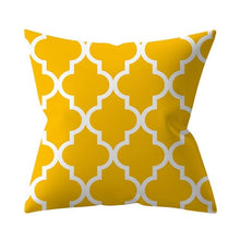 Load image into Gallery viewer, New Yellow Cushion Cases Modern Fashion Abstract Art Decorative Modern Pillow Covers Beautiful Pattern Square Pillow Case Sofa Car Couch Decorative Cover For Pillows 45x45CM