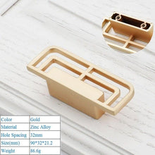 Load image into Gallery viewer, New Zinc Alloy Modern Style Bedroom Cabinet Furniture Door Handle Imitation Copper Antique Furniture Closet Door Knob Cabinet Furniture Door Handle Imitation Copper Antique Furniture Closet Door Knobs 2.2CM