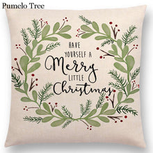 Load image into Gallery viewer, Newest Floral Quotes Decorative Pillow Covers Fresh Flowers Garland Inspirational Words Decorative Cotton Linen Throw Pillow Cushion Covers And Gifts For Women Daughter Mum Best Friend Birthday Home Decorations
