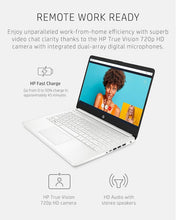 Load image into Gallery viewer, HP 14" 14DQ0052DX Intel Celeron N4120 White 4 GB/64 GB Windows 11