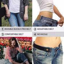Load image into Gallery viewer, No Buckle Elastic Stretch Belts for Men and Women Comfortable Invisible Belts